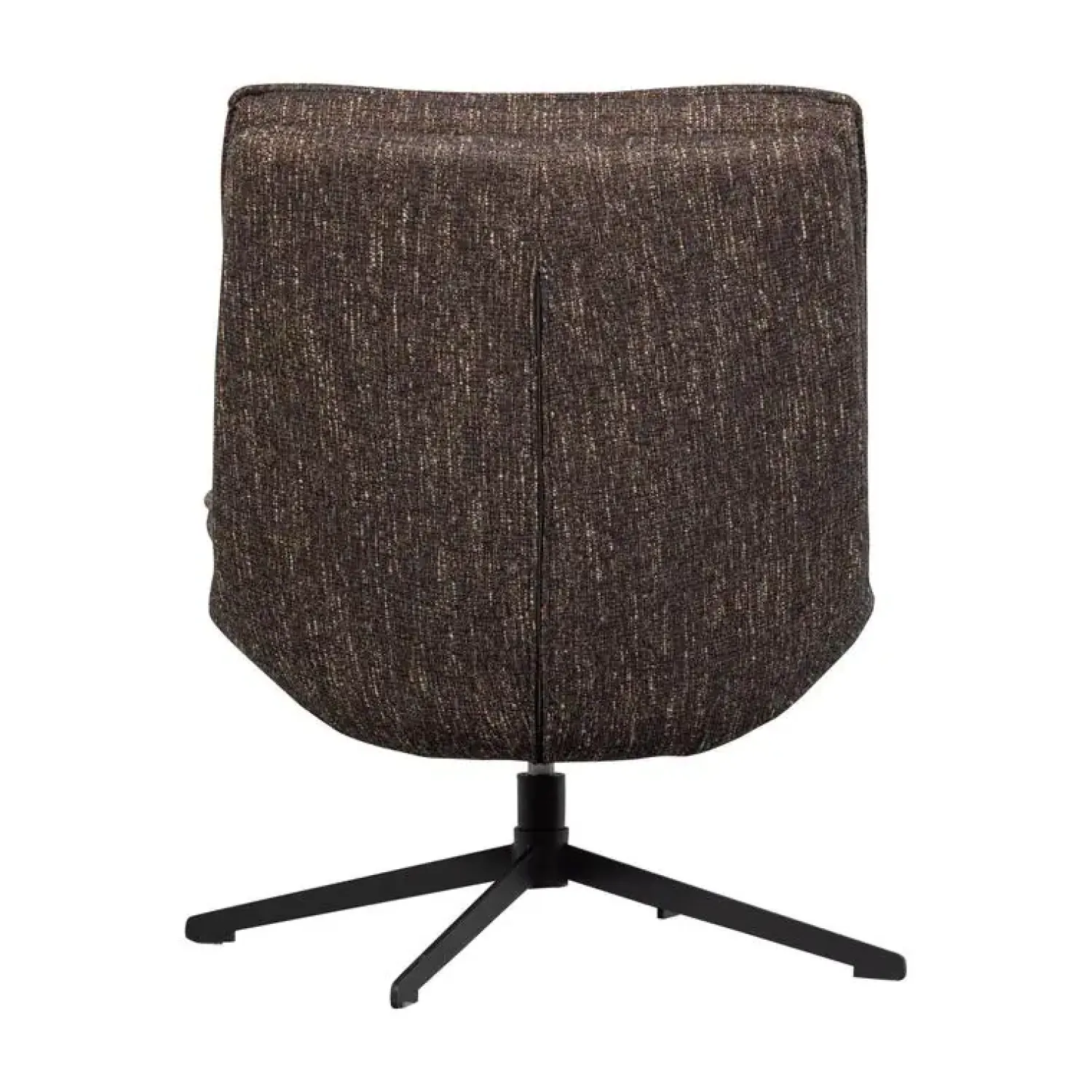 WOOOD Fauteuils|Milaro Draaifauteuil Bruin Melange