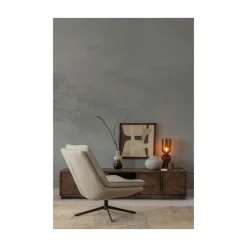 WOOOD Fauteuils|Milaro Draaifauteuil Naturel Melange
