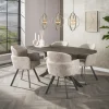Kalfort Eettafels|Miles Eettafel deens ovaal Brons 180cm
