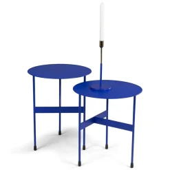 Redin Design Bijzettafels|Miles Hoog Bijzettafel Blauw 45cm