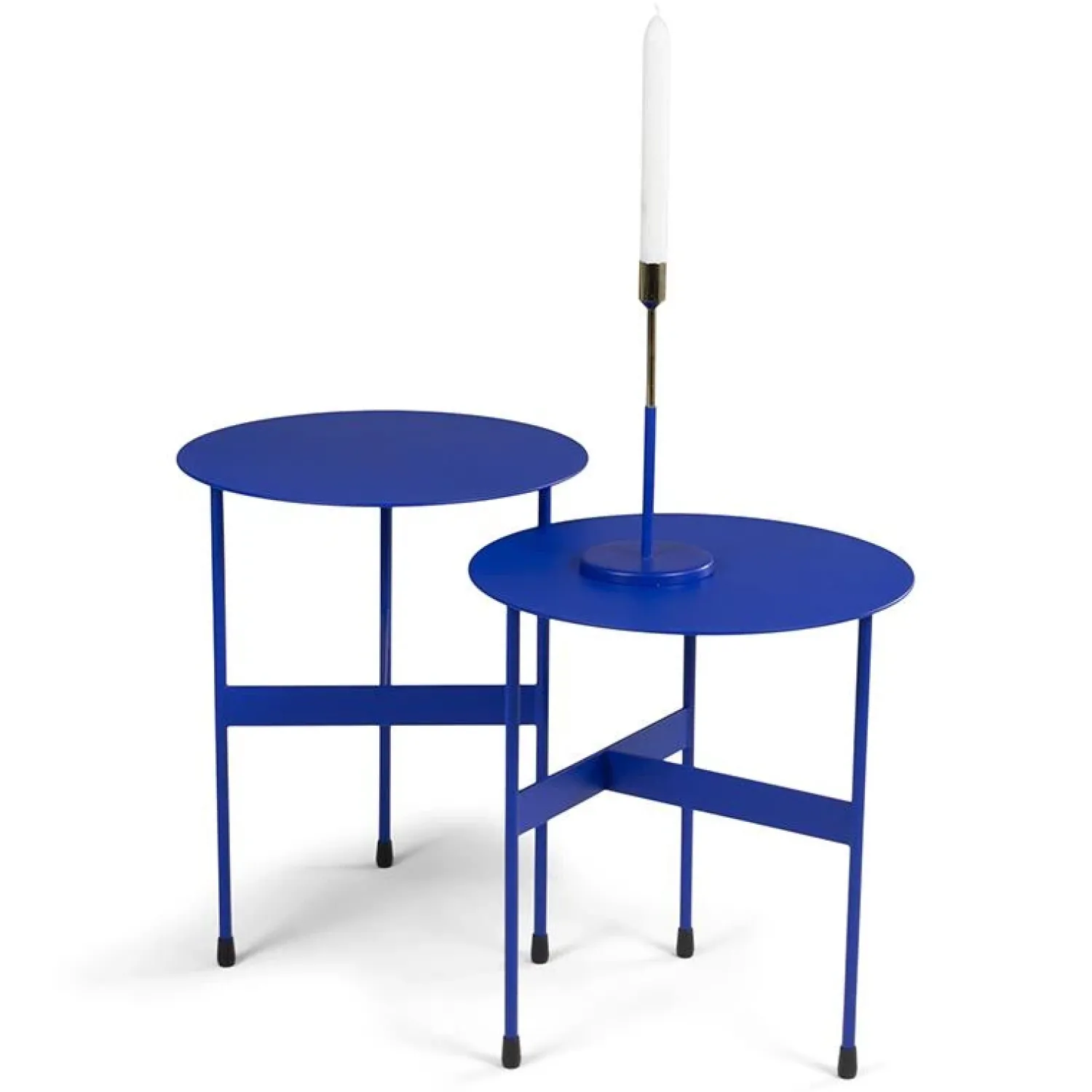 Redin Design Bijzettafels|Miles Hoog Bijzettafel Blauw 45cm