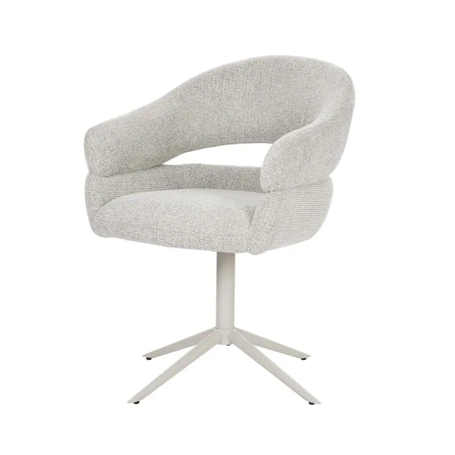Furndea Eetkamerstoelen|Millie Eetkamerstoel Beige met zandpoot