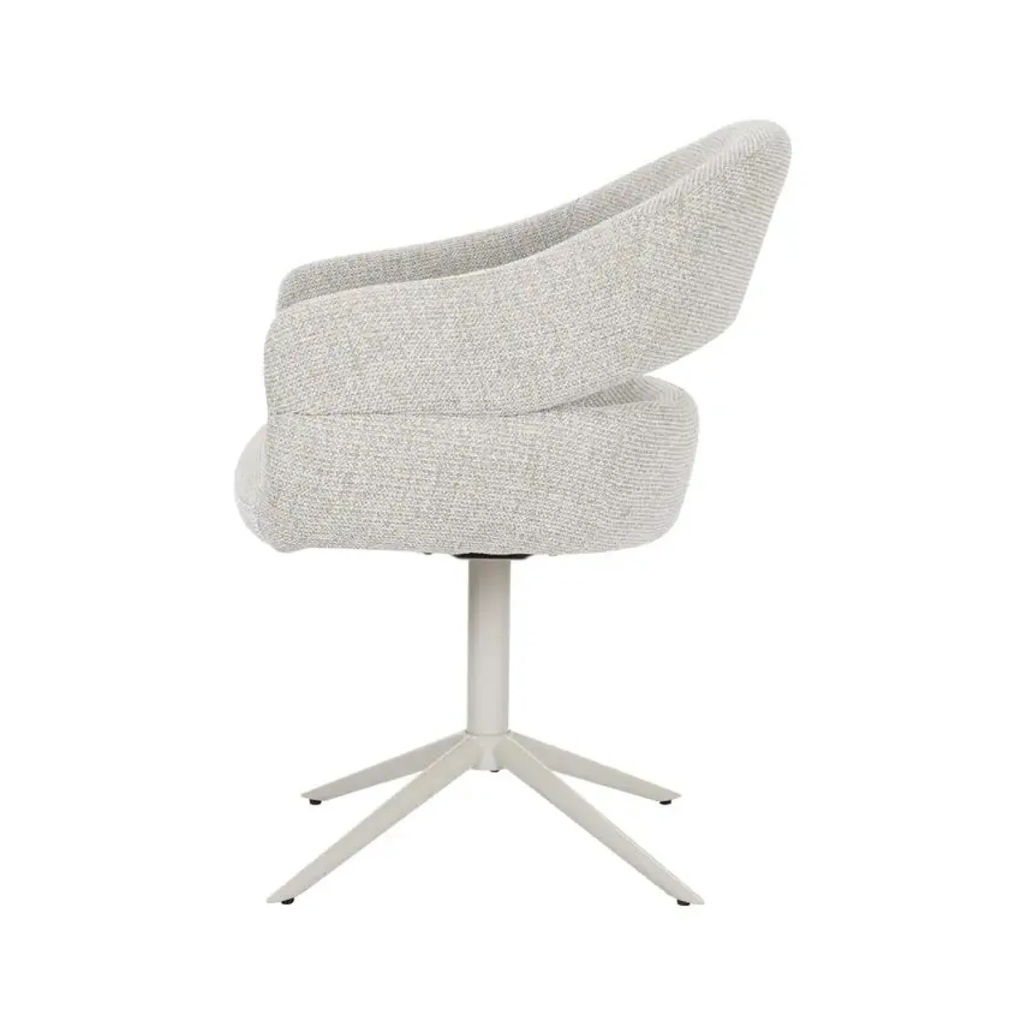 Furndea Eetkamerstoelen|Millie Eetkamerstoel Beige met zandpoot