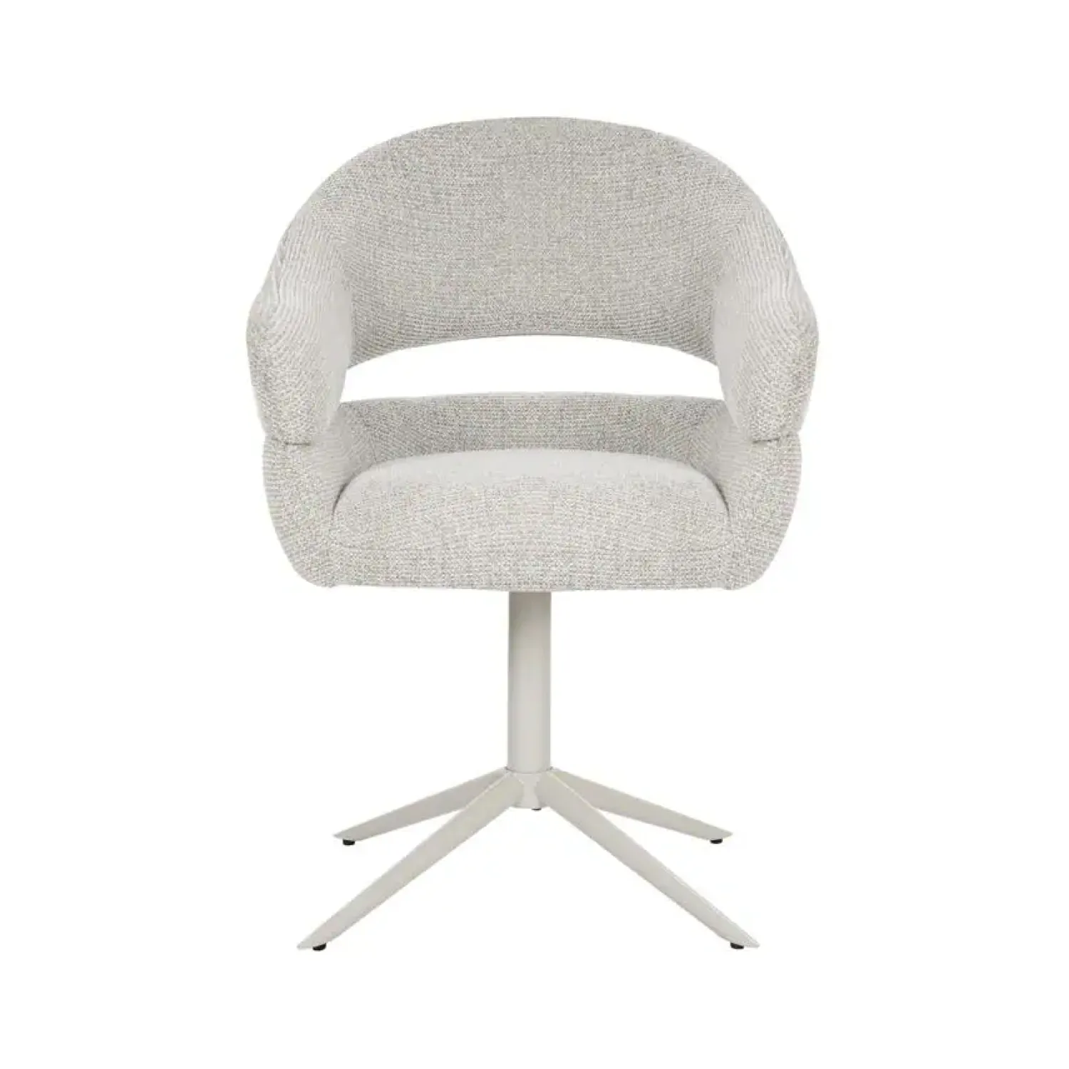 Furndea Eetkamerstoelen|Millie Eetkamerstoel Beige met zandpoot