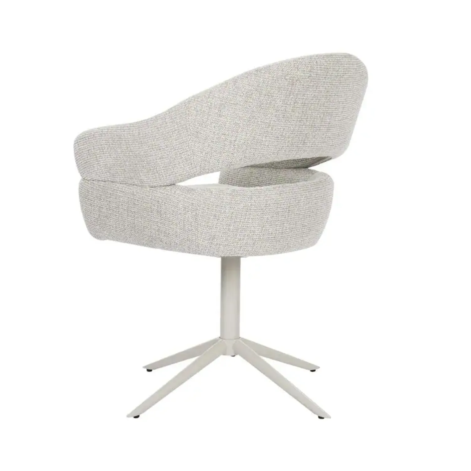 Furndea Eetkamerstoelen|Millie Eetkamerstoel Beige met zandpoot