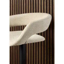 Nordhavn Barkrukken|Milora Barkruk Beige Stof
