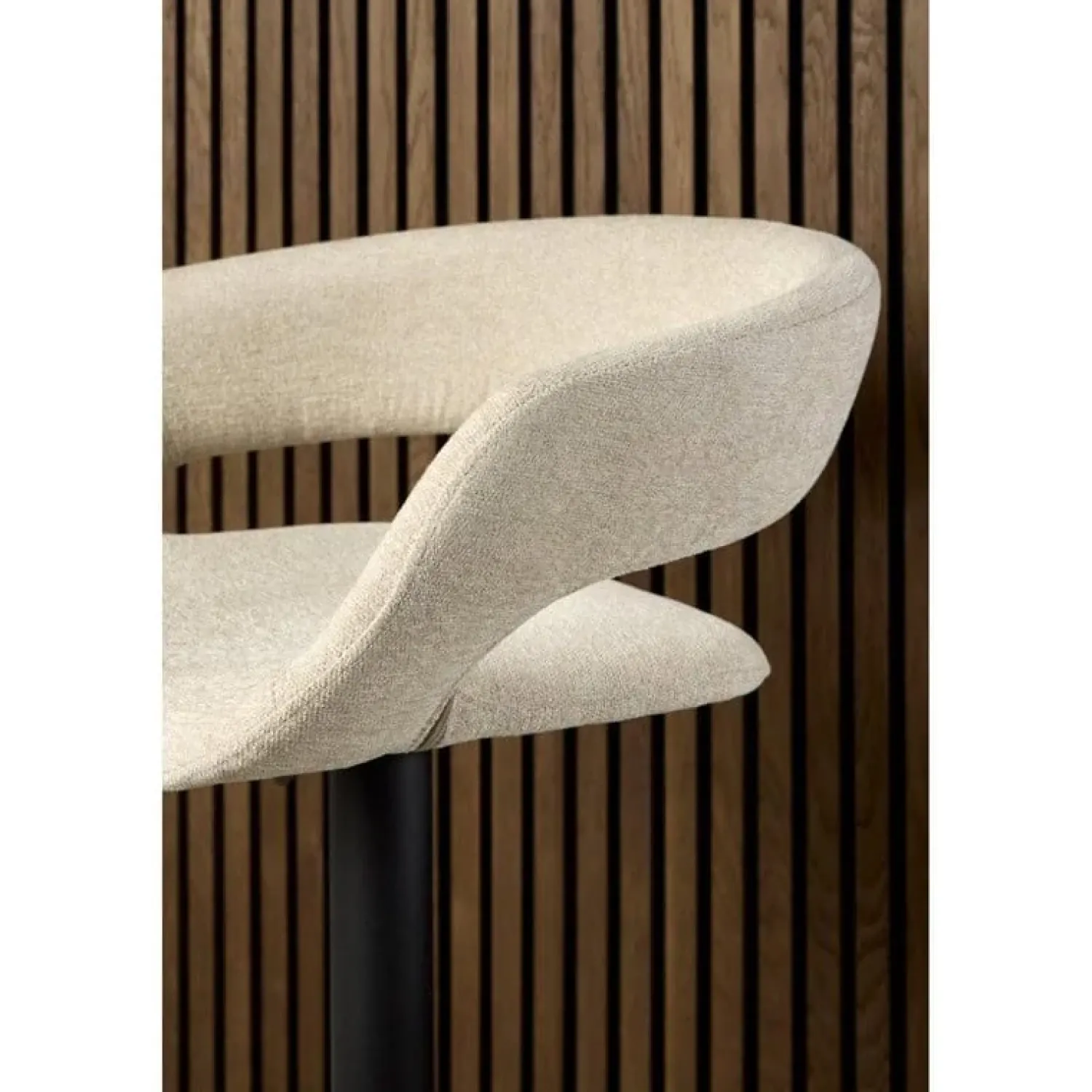 Nordhavn Barkrukken|Milora Barkruk Beige Stof