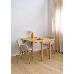 Nordhavn Eettafels|Mirano Eettafel Inklapbaar Naturel 120cm