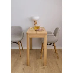 Nordhavn Eettafels|Mirano Eettafel Inklapbaar Naturel 120cm