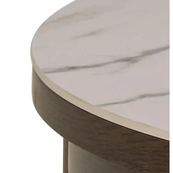 Nordhavn Salontafels|Mirano Salontafel Rond Keramiek 90cm