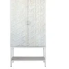 Mysons Wandkasten|Industriele Kasten|Mitchell Wandkast met onderplank Ashblond 100cm
