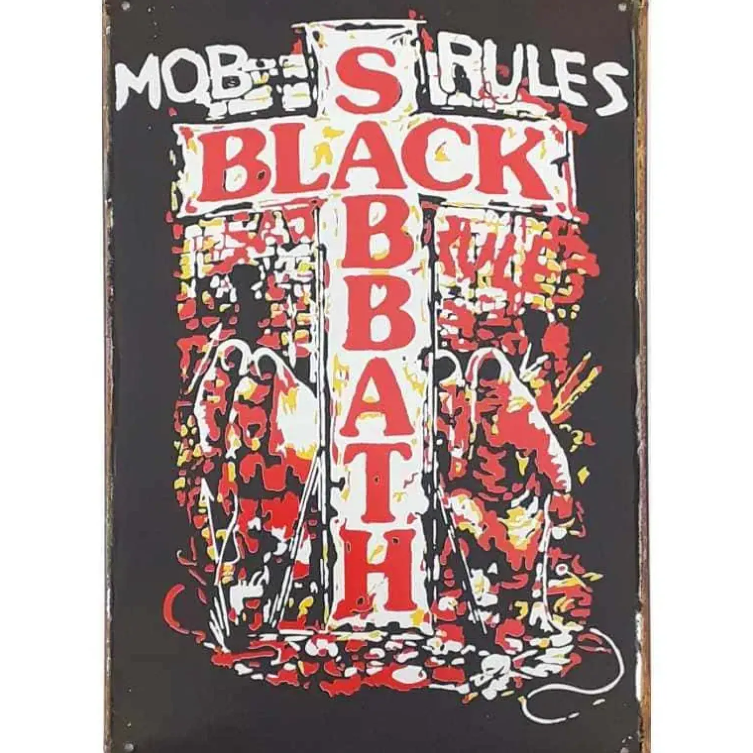 Metal Signs Metalen Borden|Mob Rules - metalen bord