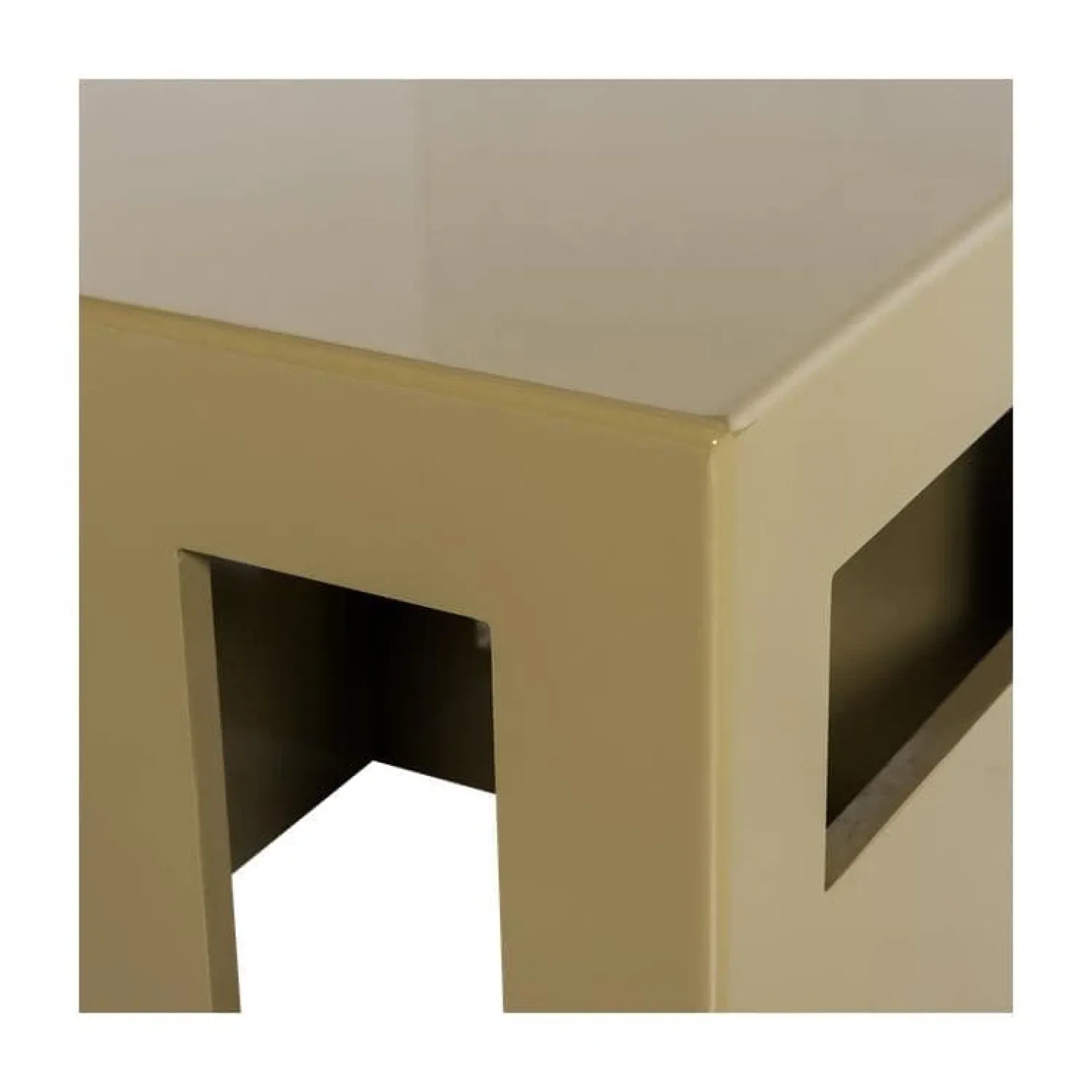 vtwonen Bijzettafels|Modern Bijzettafel Honinggeel 40cm