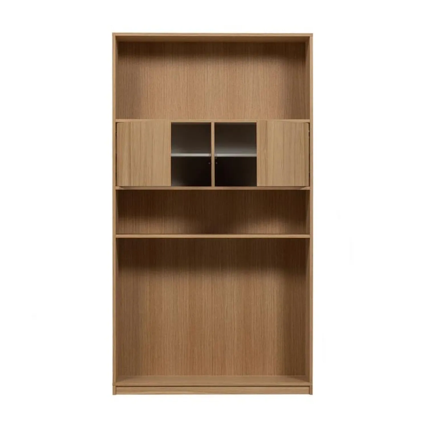 vtwonen Wandkasten|Industriele Kasten|Modulair Bovenkast Eiken Naturel Mat 110cm