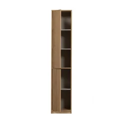 vtwonen Wandkasten|Industriele Kasten|Modulair Bovenkast Eiken Naturel Mat 40cm