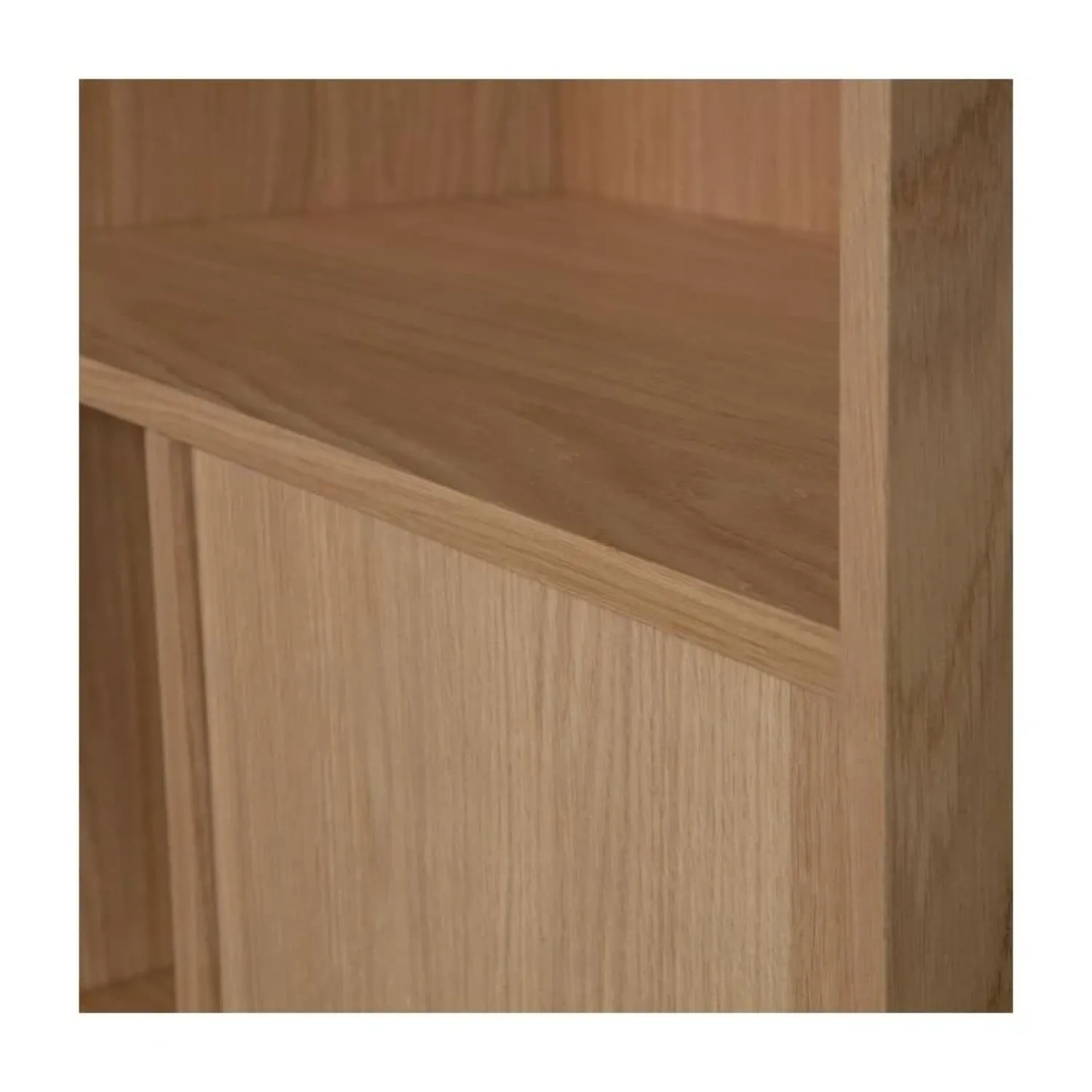 vtwonen Wandkasten|Industriele Kasten|Modulair Bovenkast Eiken Naturel Mat 77cm