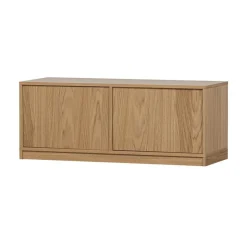 vtwonen Wandkasten|Industriele Kasten|Modulair Onderkast Eiken Naturel Mat 110cm