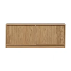 vtwonen Wandkasten|Industriele Kasten|Modulair Onderkast Eiken Naturel Mat 110cm