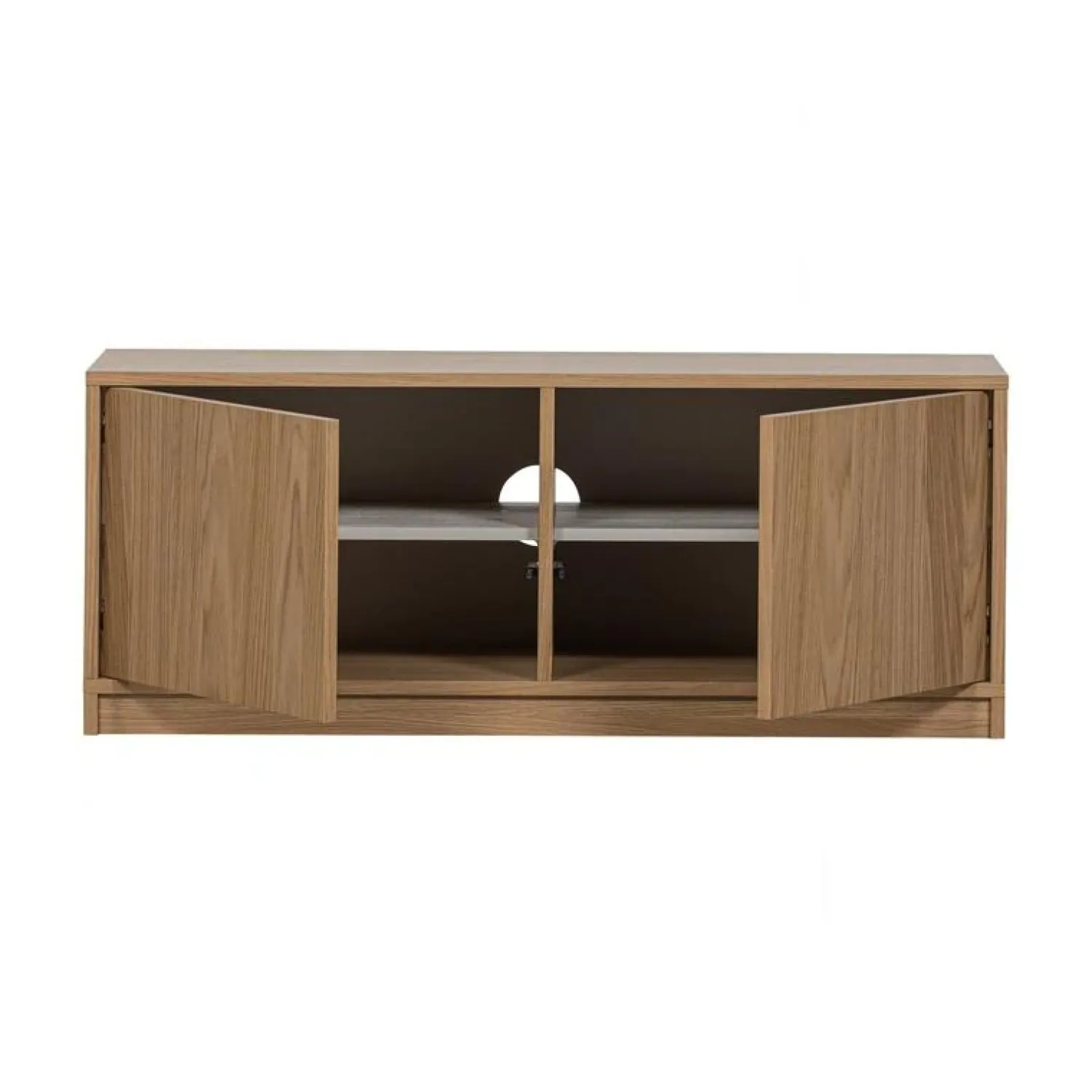 vtwonen Wandkasten|Industriele Kasten|Modulair Onderkast Eiken Naturel Mat 110cm