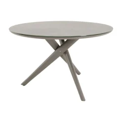 Lesli Living Tuintafels|Mojito Tuintafel Rond keramisch taupe 120cm