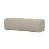 WOOOD Eetkamerbanken|Eetkamerbanken|Mojo Eetkamerbank Bouclé Beige Melange 164cm