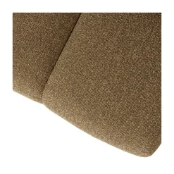 WOOOD Eetkamerbanken|Eetkamerbanken|Mojo Eetkamerbank Bouclé Geel/Bruin Melange 164cm