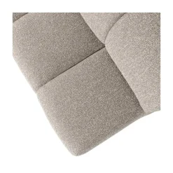 WOOOD Eetkamerbanken|Eetkamerbanken|Mojo Eetkamerbank Met Rugleuning Bouclé Beige Melange 164cm