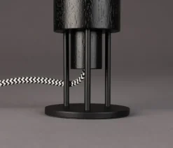 Dutchbone Bureaulampen|Momo 1-lichts Bureaulamp Charcoal