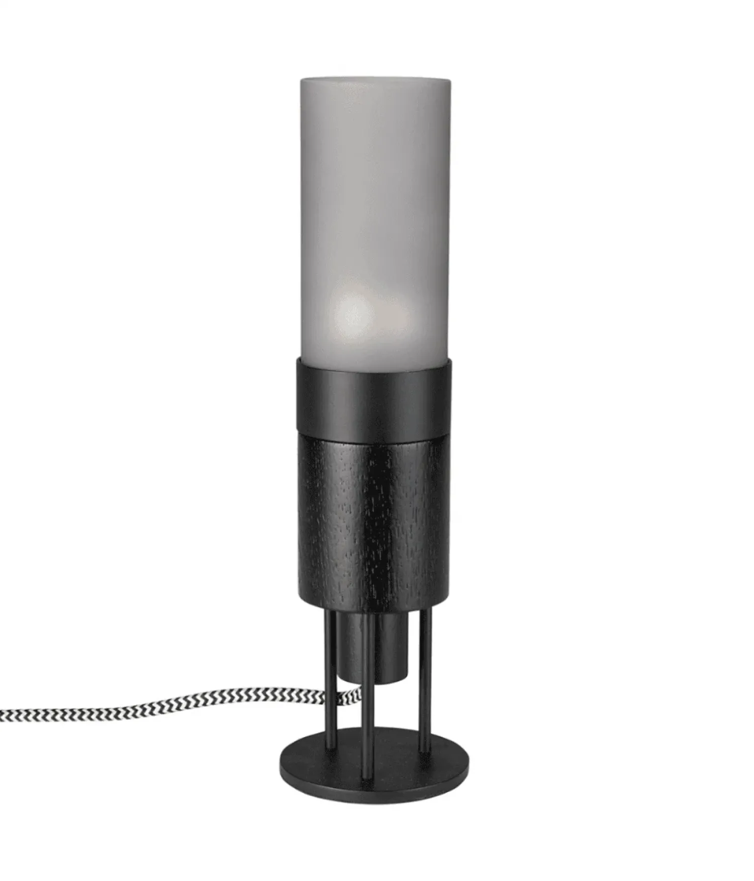 Dutchbone Bureaulampen|Momo 1-lichts Bureaulamp Charcoal