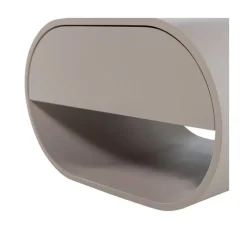 WOOOD Nachtkastjes|Industriele Kasten|Momo Zwevend Nachtkastje Zand 39cm