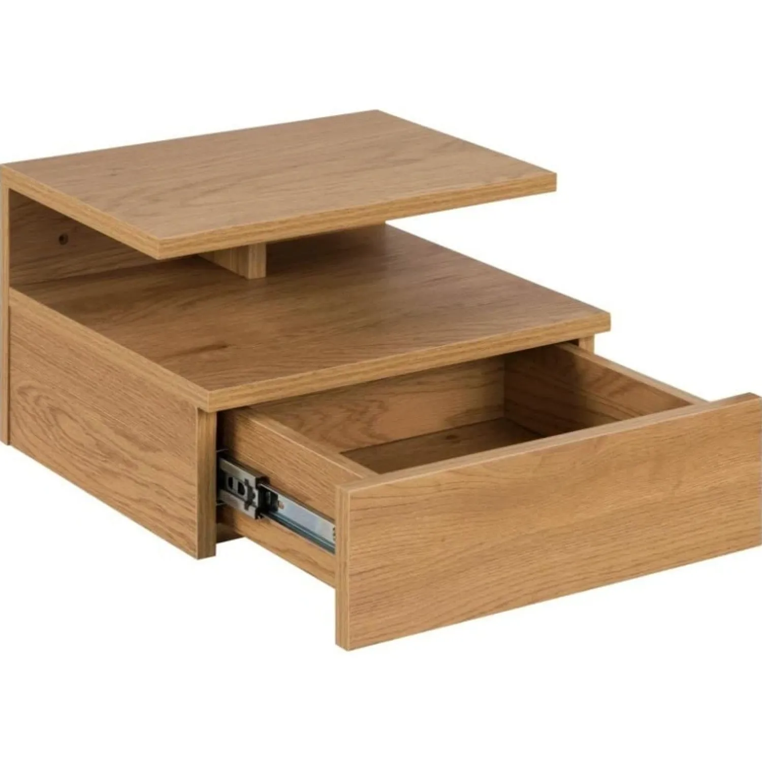 Nordhavn Nachtkastjes|Industriele Kasten|Montae Nachtkastje Naturel 35cm