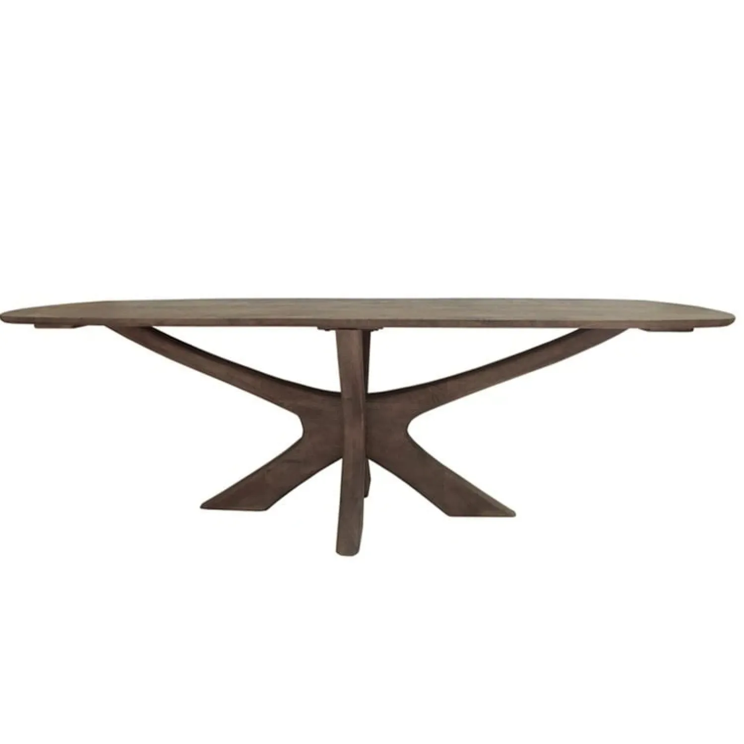 Livingfurn Eettafels|Montreaux Eettafel Bruin Deens ovaal 220cm