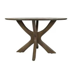 Livingfurn Eettafels|Montreaux Eettafel Bruin rond 130cm