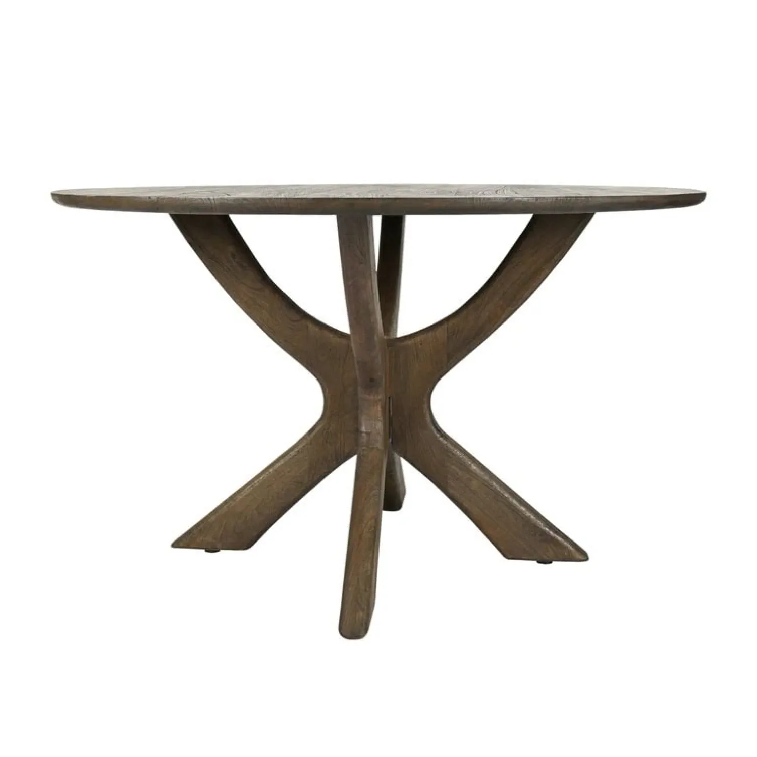 Livingfurn Eettafels|Montreaux Eettafel Bruin rond 130cm