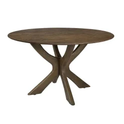 Livingfurn Eettafels|Montreaux Eettafel Bruin rond 130cm