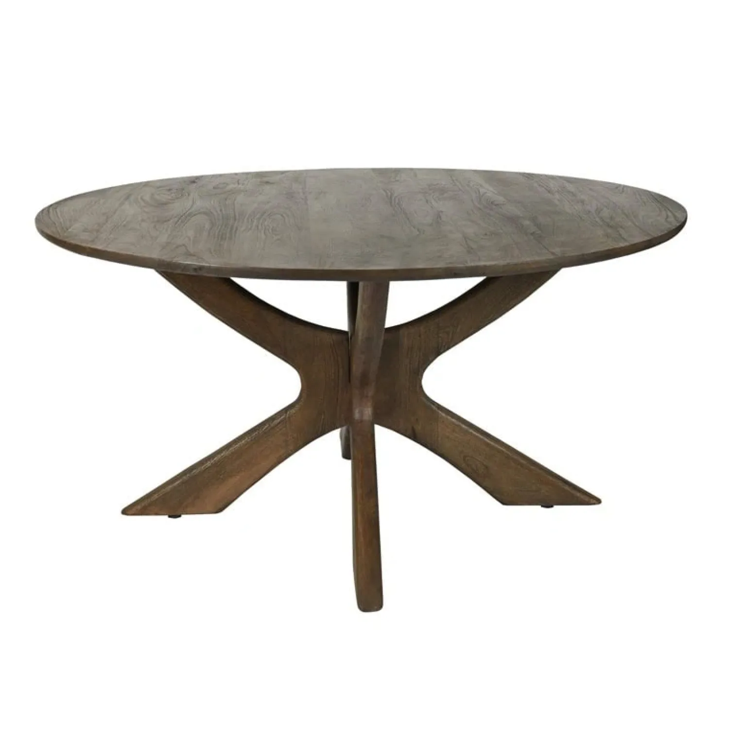 Livingfurn Eettafels|Montreaux Eettafel Bruin rond 150cm
