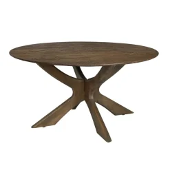 Livingfurn Eettafels|Montreaux Eettafel Bruin rond 150cm