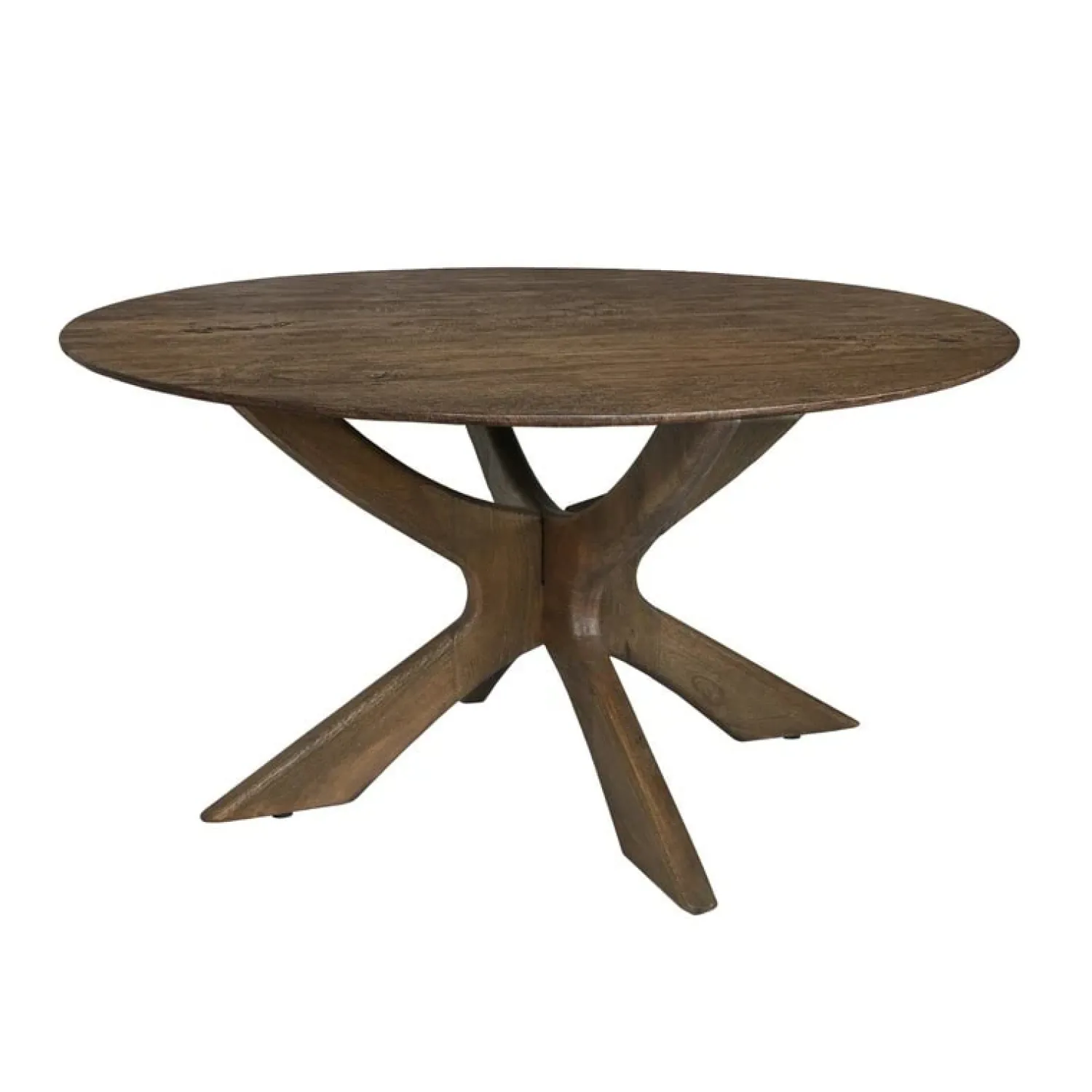 Livingfurn Eettafels|Montreaux Eettafel Bruin rond 150cm