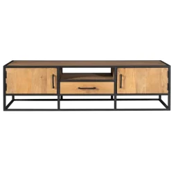 Furndea Industriele Kasten|Tv Meubels|Morada tv meubel industrieel Warm mangohout 180cm