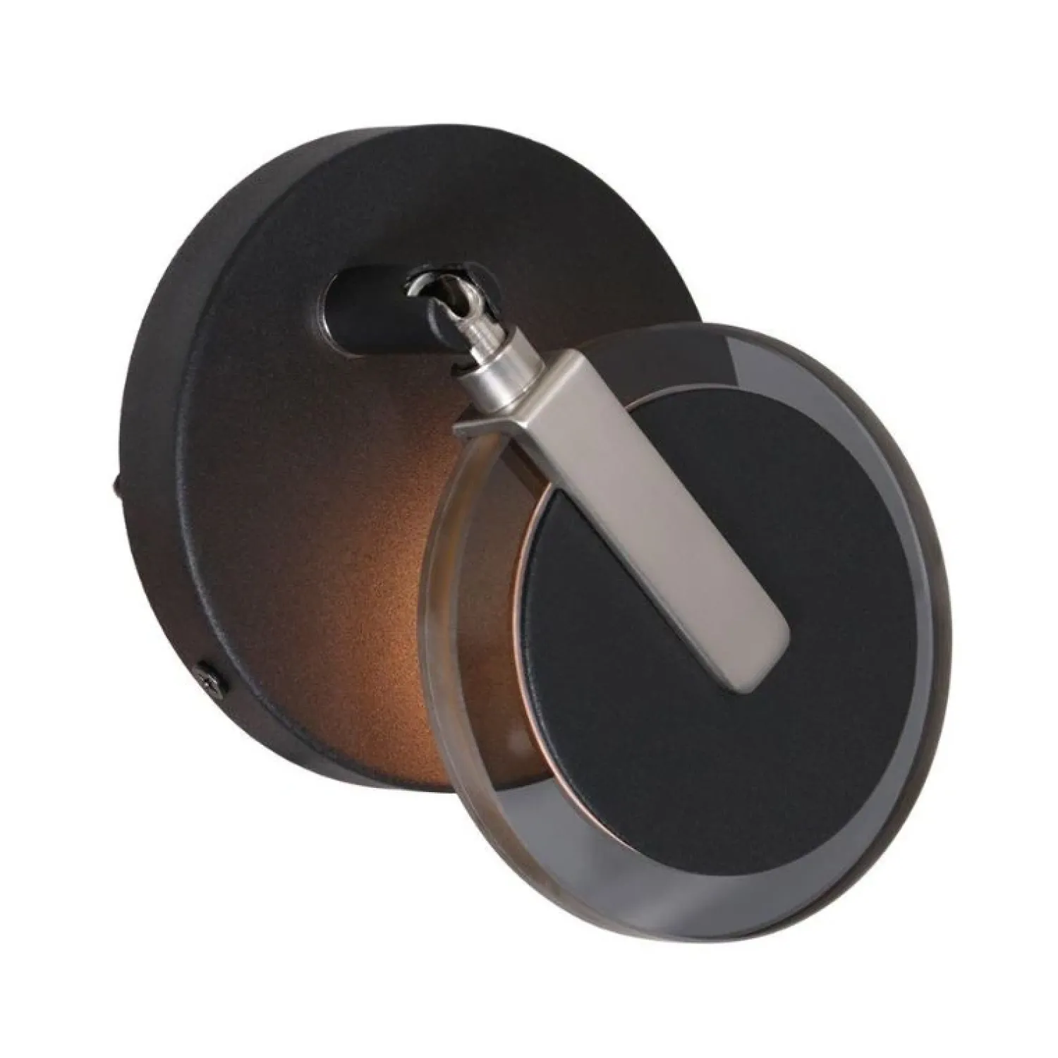 Steinmex Wandlampen|Mordor 1-lichts Wandlamp smoke Zwart