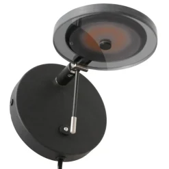 Steinmex Wandlampen|Mordor 1-lichts Wandlamp smoke Zwart