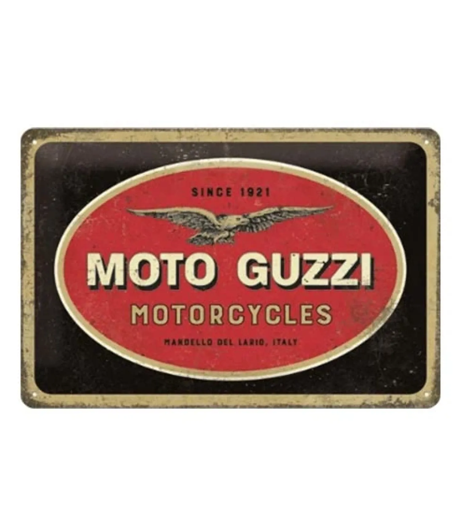 Metal Signs Metalen Borden|Moto Guzzi motorcycles since 1921 - metalen bord