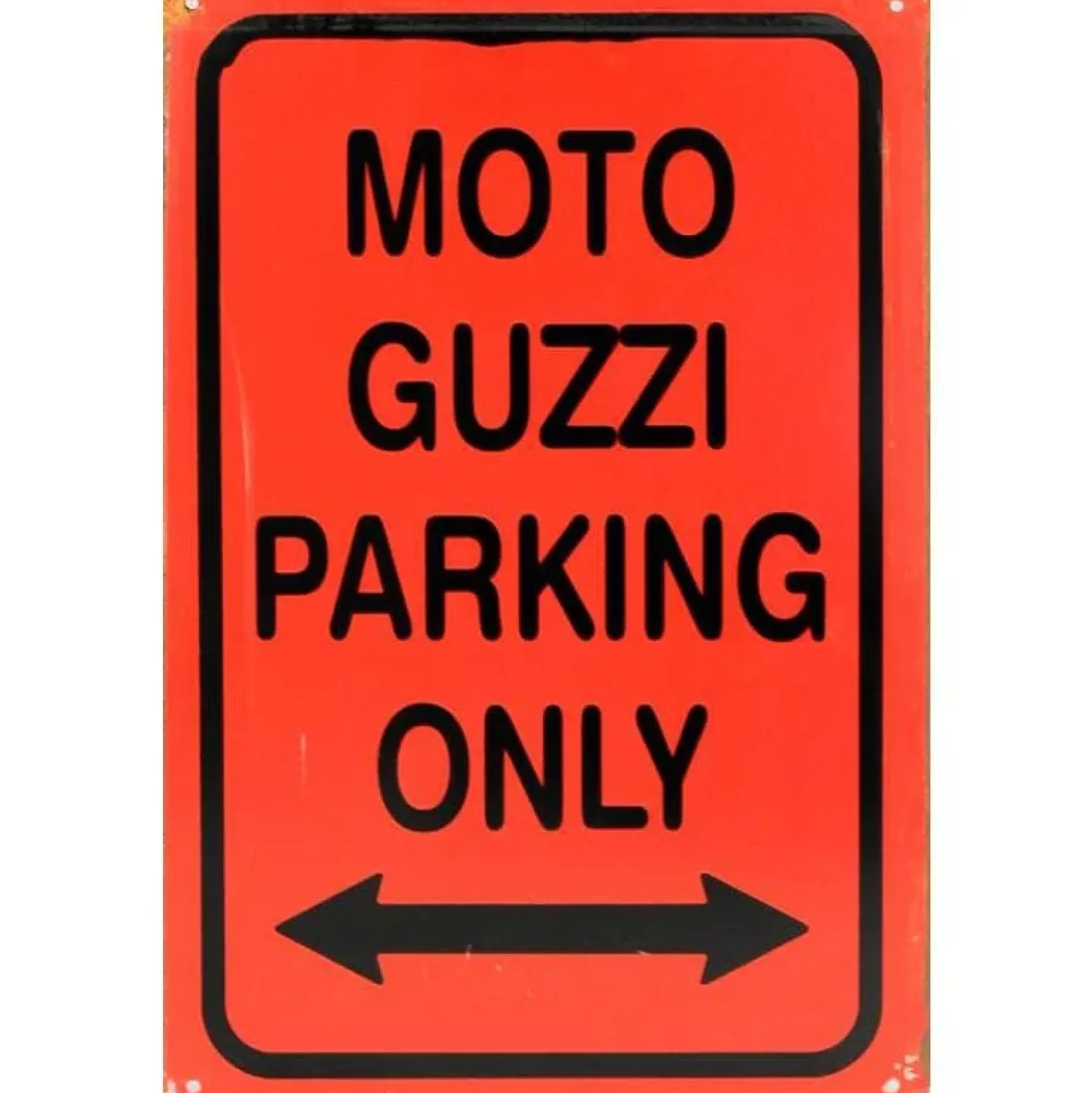 Cavetown Metalen Borden|Moto Guzzi Parking only - metalen bord