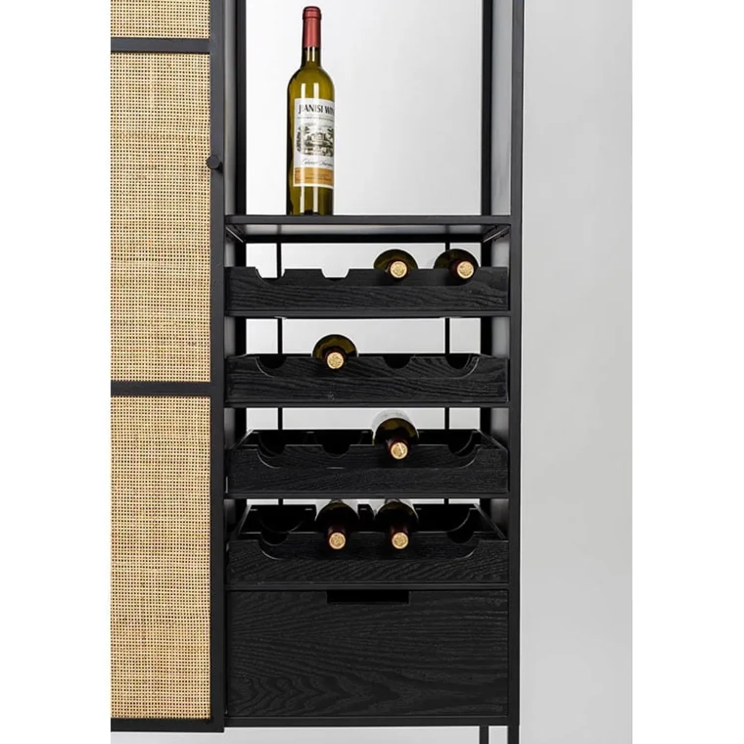 NORI Living Wijnkasten|Wandkasten|Muji wijnkast 80cm
