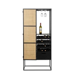 NORI Living Wijnkasten|Wandkasten|Muji wijnkast 80cm