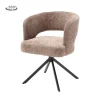 Tower living Eetkamerstoelen|Mura Eetkamerstoel stof Cappuccino