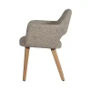 WOOOD Eetkamerstoelen|Murat Eetkamerstoel Naturel Met Houten Poot Naturel