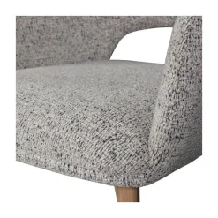 WOOOD Eetkamerstoelen|Murat Eetkamerstoel Naturel Met Houten Poot Naturel