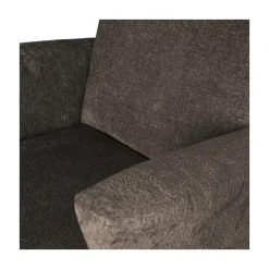 WOOOD Fauteuils|Muse Fauteuil Grof Geweven Stof Grijs/Bruin