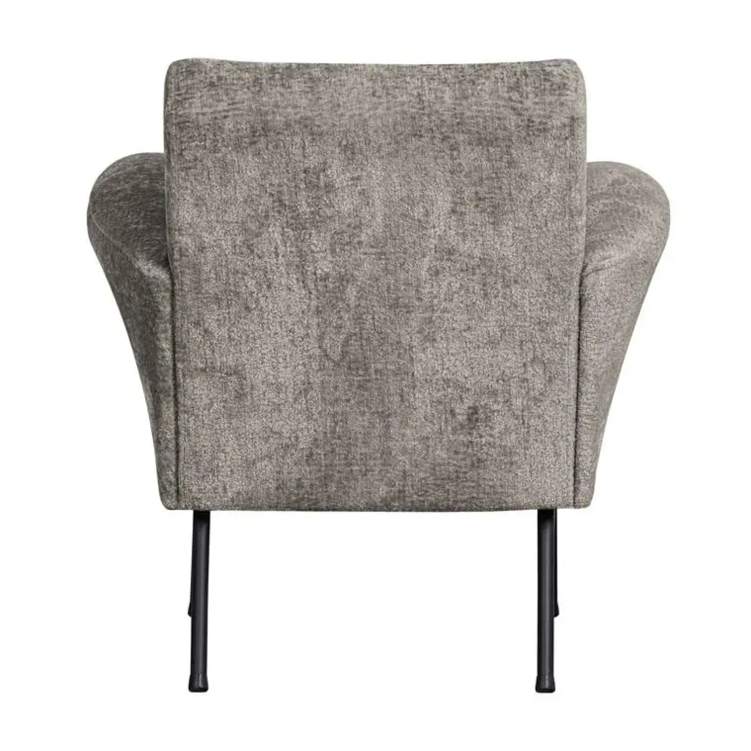 WOOOD Fauteuils|Muse Fauteuil Grof Geweven Stof Taupe